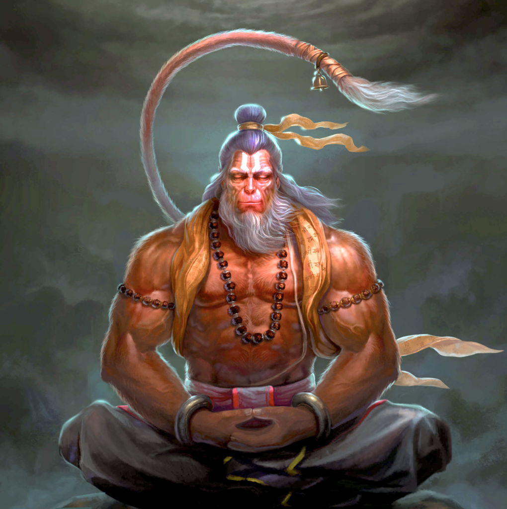 lord hanuman chalisa image